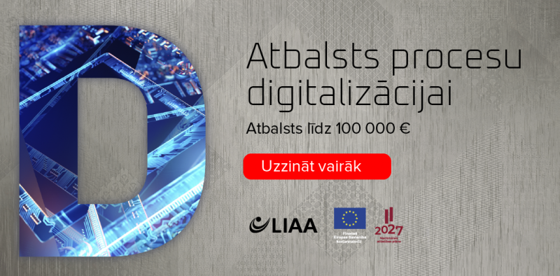 Atbalsts procesu digitalizācijai