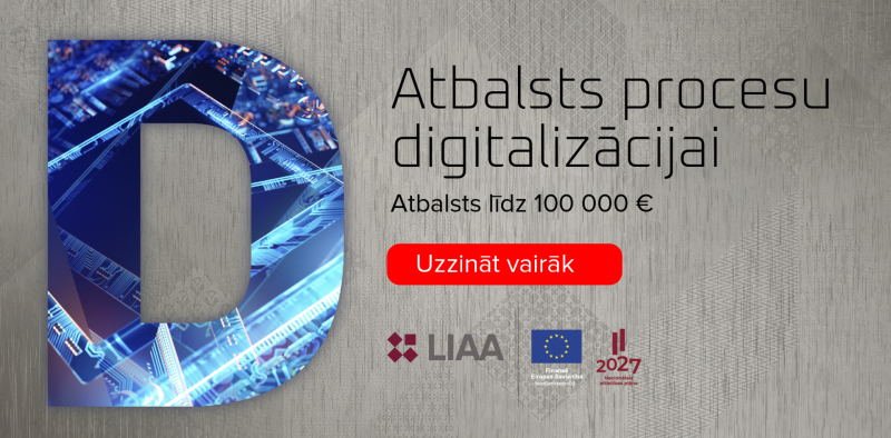 Atbalsts procesu digitalizācijai