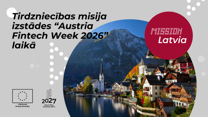 Tirdzniecības misija izstādes “Austria Fintech Week 2026” laikā