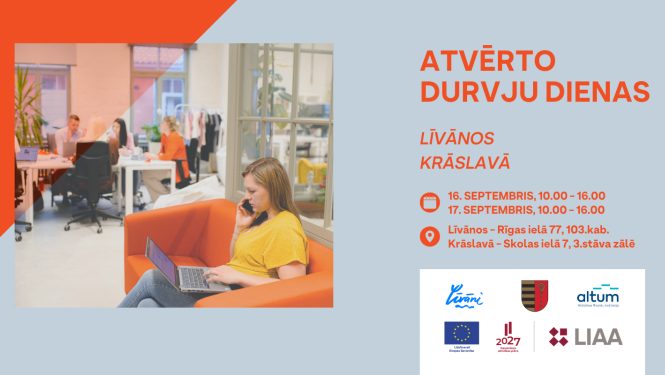 Atvērto durvju dienas Līvānos un Krāslavā