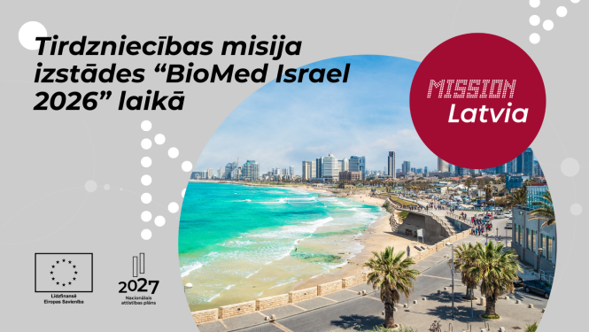 Tirdzniecības misija izstādes “BioMed Israel 2026” laikā