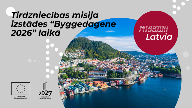 Tirdzniecības misija būvniecības izstādes “Byggedagene 2026" laikā