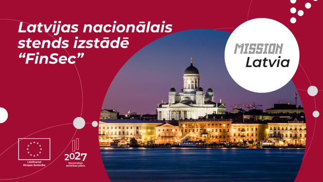 Nacionālais stends izstādē "FinSec"