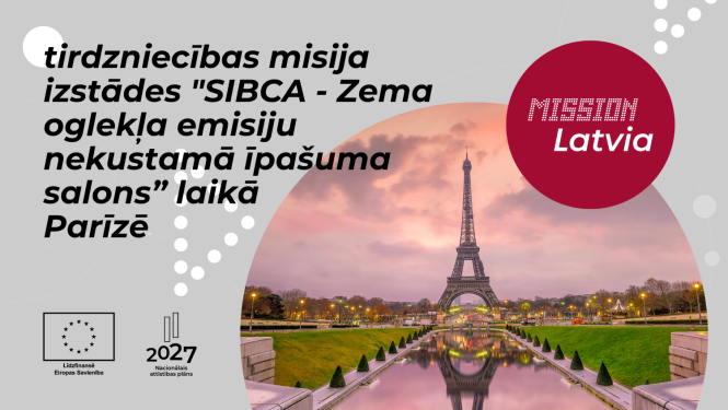 Tirdzniecības misija Parīzē 2025.g. 3.-5. septembrī