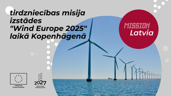 Tirdzniecības misija "Wind Europe" laikā