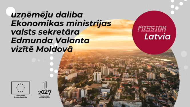 Uzņēmēju dalība Edmunda Valanta vizītē Moldovā