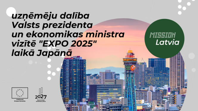 Valsts prezidenta un ekonomikas ministra vizīte Japānā