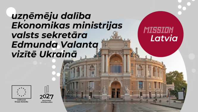 Uzņēmēju dalība Edmunda Valanta vizītē Ukrainā