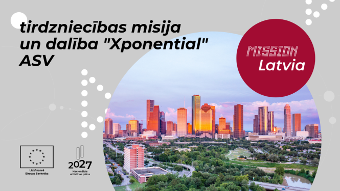 Tirdzniecības misija un dalība "Xpnential" ASV