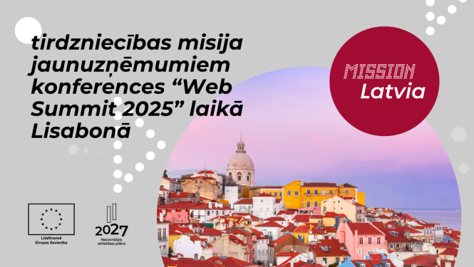 Tirdzniecības misija jaunuzņēmumiem konferences “Web Summit 2025” ietvaros Portugālē