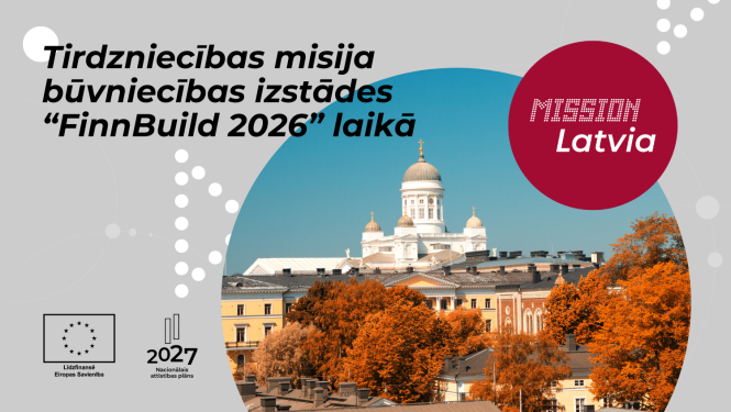 Tirdzniecības misija izstādes "FinnBuild 2026" laikā