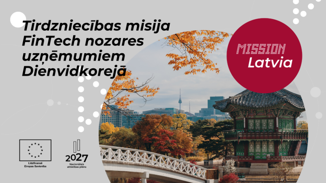 Tirdzniecības misija FinTech nozares uzņēmumiem Dienvidkorejā