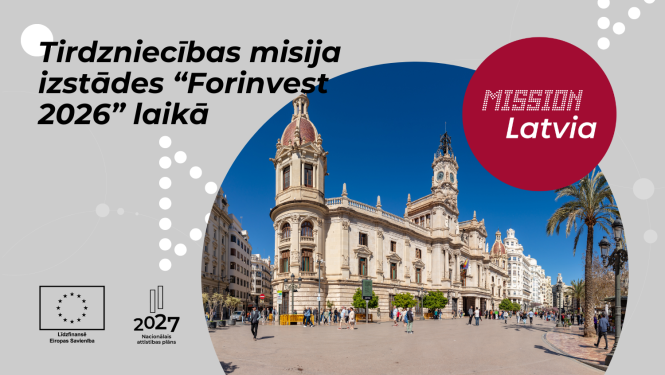 Tirdzniecības misija izstādes “Forinvest 2026" laikā