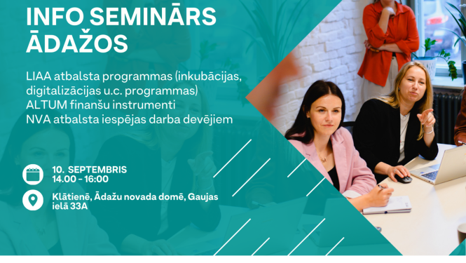 Informatīvs seminārs Ādažos