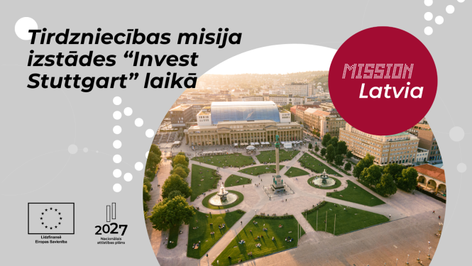 Tirdzniecības misija izstādes “Invest Stuttgart” laikā