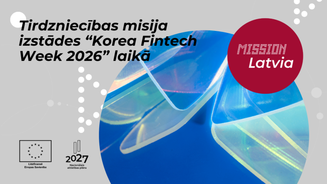 Tirdzniecības misija izstādes “Korea Fintech Week 2026" laikā
