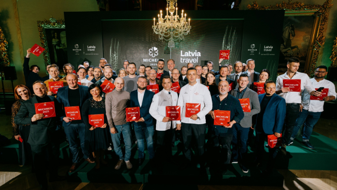 Nosauks MICHELIN 2026. gada ceļveža Latvijas labākos restorānus
