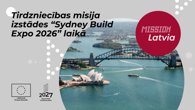 Tirdzniecības misija izstādes “Sydney Build Expo 2026” laikā