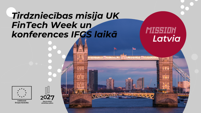 Tirdzniecības misija UK FinTech Week un konferences IFGS laikā