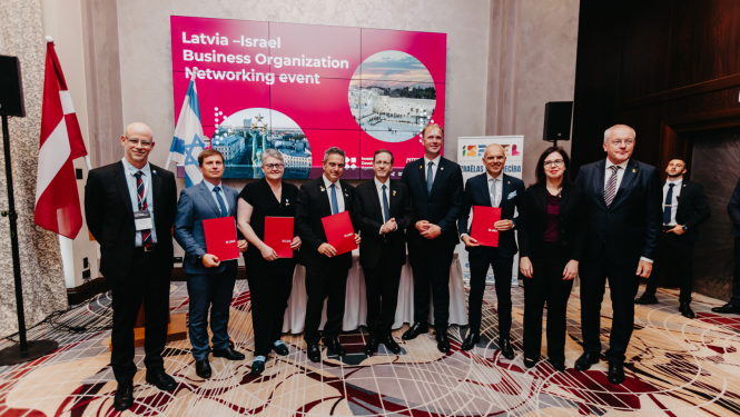 Latvijas–Izraēlas biznesa forums Rīgā akcentē divpusējo ekonomisko sadarbību un inovācijas