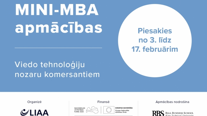 Mini MBA apmācības 2022