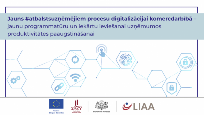 Apstiprina jaunu Atveseļošanas fonda atbalsta programmu uzņēmējiem procesu digitalizācijai komercdarbībā