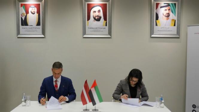 Parakstīts Latvijas dalības “EXPO 2020” Dubai paviljona īres līgums