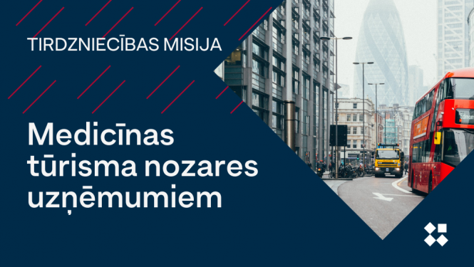 Vizuāls materiāls tirdzniecības misijai Londonā
