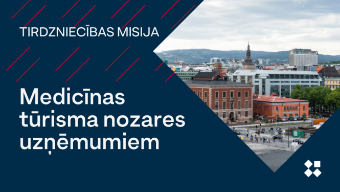 Vizuāls materiāls tirdzniecības misijai Oslo