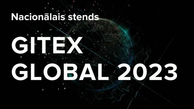 Latvijas nacionālais stends izstādē “GITEX Global 2023” 