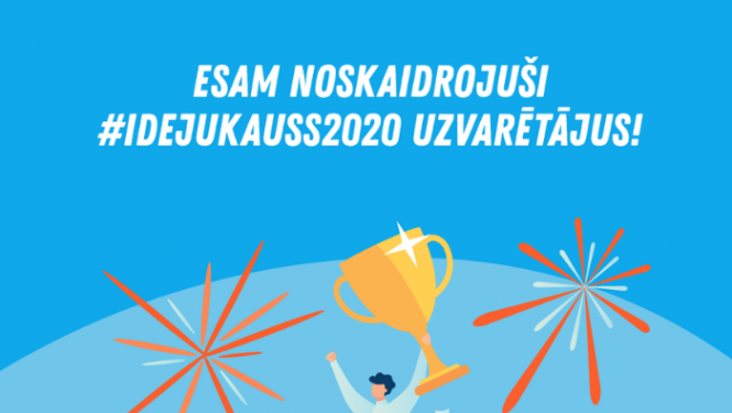 Esam noskaidrojuši Ideju kausa 2020 uzvarētājus