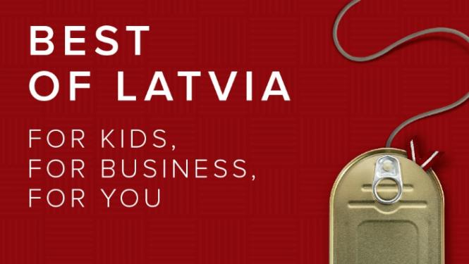 Latvijas izcilo produktu kataloga versija angļu valodā