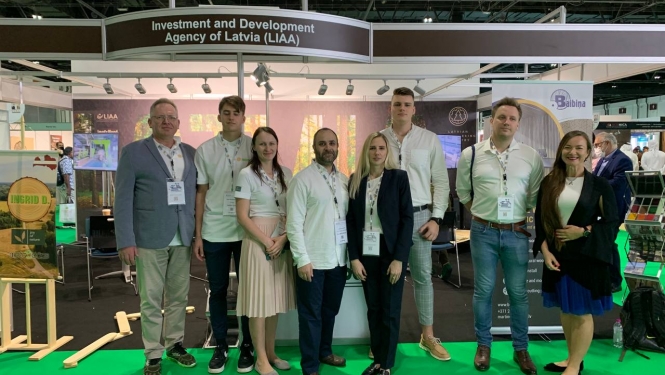 Latvian companies at ‘Dubai Woodshow’