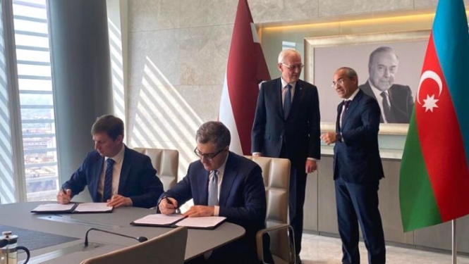 par noslēgto sadarbības memorandu starp LIAA un Azerbaidžānas Eksporta un investīciju attīstības aģentūru
