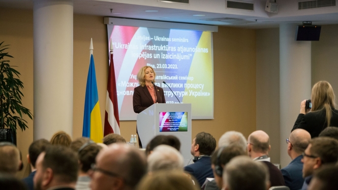 Indriksone: Latvija atbalstīs Ukrainu līdz tās uzvarai un turpinās veidot ciešāku divpusējo ekonomisko sadarbību