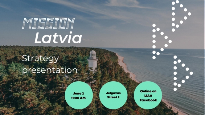 A presentation event of the missionLatvia national image strategy will be held
