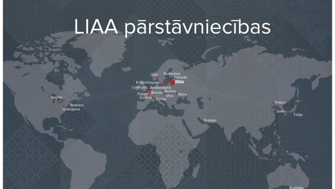 LIAA pārstāvniecību karte 2022