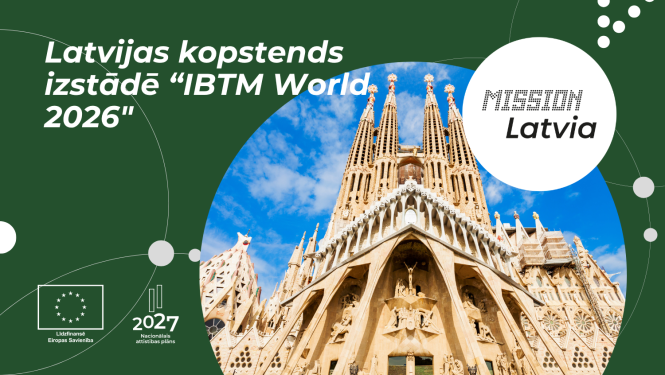 Latvijas kopstends izstādē “IBTM World 2026” Spānijā