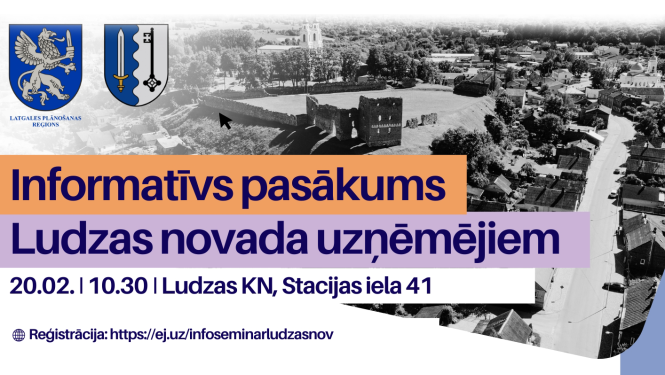 Informatīvs pasākums Ludzas novada uzņēmējiem