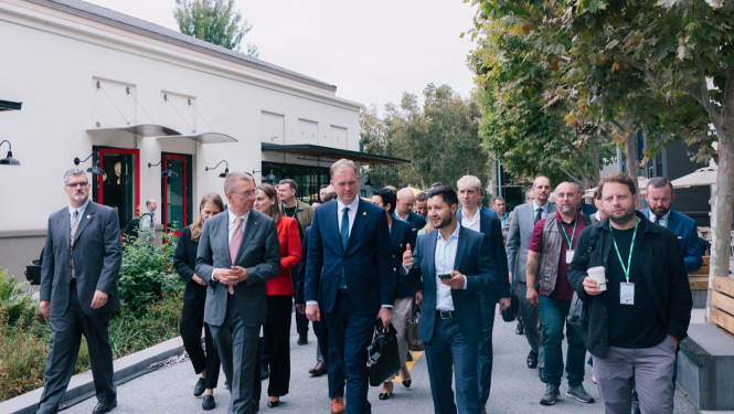 ASV vizītes dalībnieki