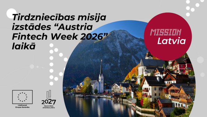 Tirdzniecības misija izstādes “Austria Fintech Week 2026” laikā