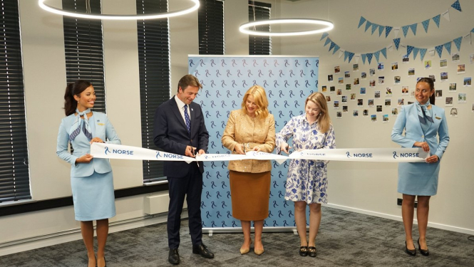 Aviokompānija "Norse Atlantic Airways" atklājusi operatīvo vadības centru Rīgā