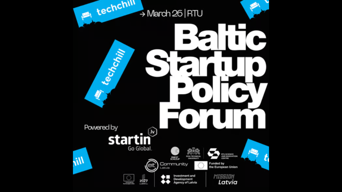 Jaunuzņēmumu forums "Baltic Startup Policy Forum"