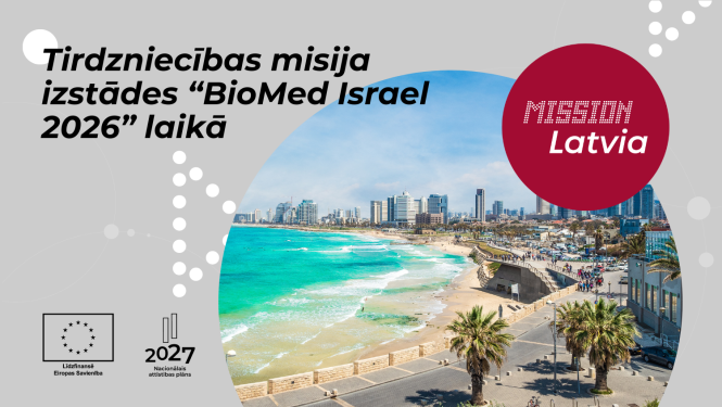 Tirdzniecības misija izstādes “BioMed Israel 2026” laikā