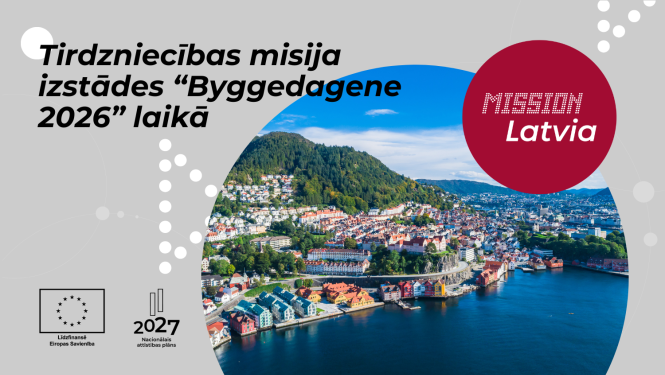 Tirdzniecības misija būvniecības izstādes “Byggedagene 2026" laikā
