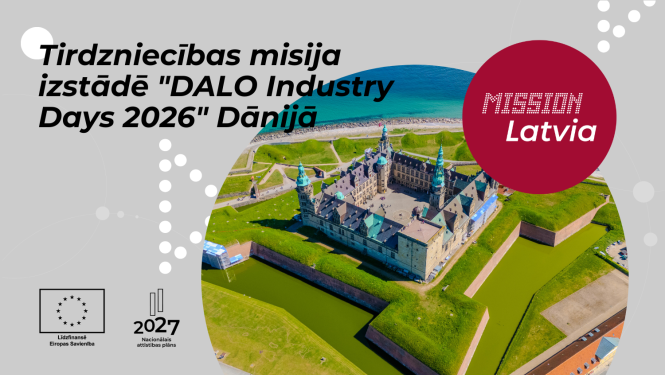 Tirdzniecības misija izstādē "DALO Industry Days 2026" Dānijā