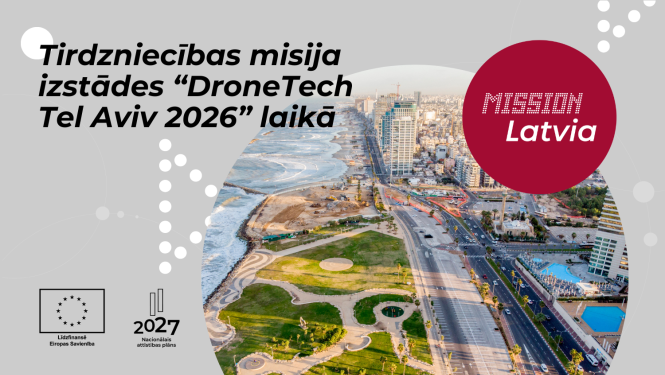 Tirdzniecības misija izstādes “DroneTech Tel Aviv 2026” laikā