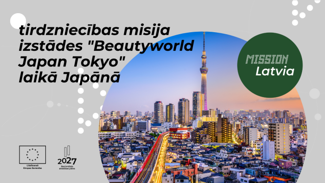 Tirdzniecības misija izstādes "Beautyworld Japan Tokyo" laikā