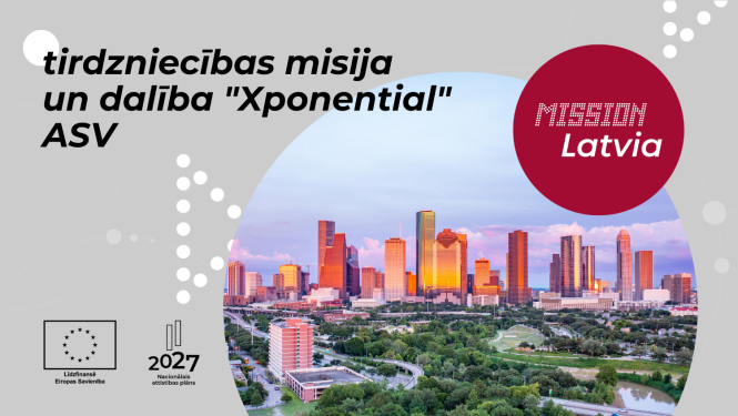 Tirdzniecības misija un dalība "Xpnential" ASV