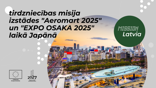 Tirdzniecības misija izstādes "Aeromart" laikā Japānā